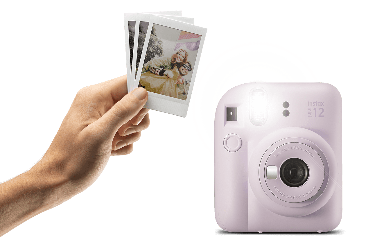 Cámara instantánea Fujifilm Instax mini 12 lila