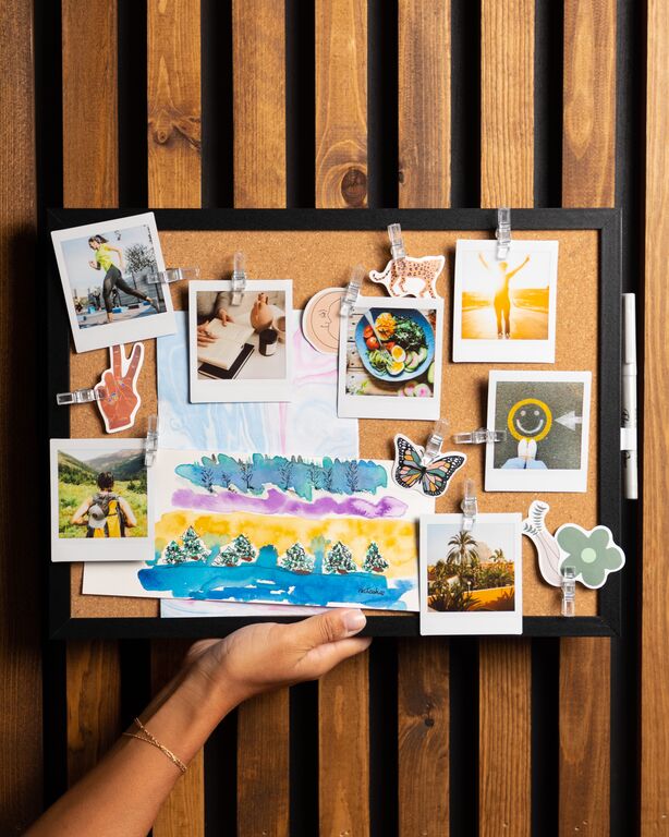 Glow up your goal setting with these 2025 vision board ideas