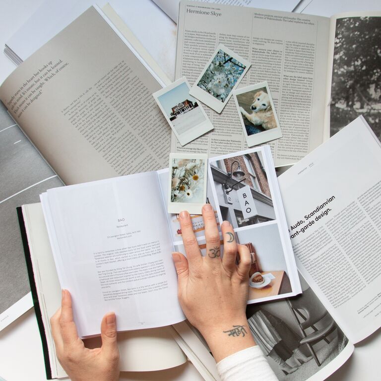 Hot off the press: make your own magazine with instax™