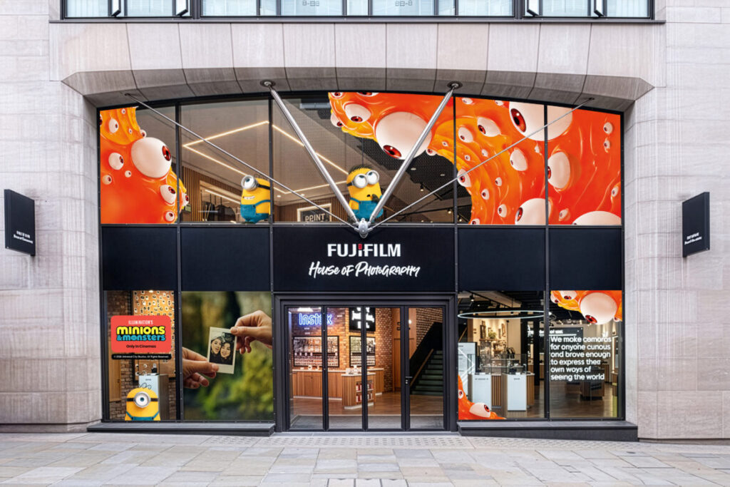 Step inside instax™ and Illumination’s Minions and Monsters experience at FUJIFILM House of Photography