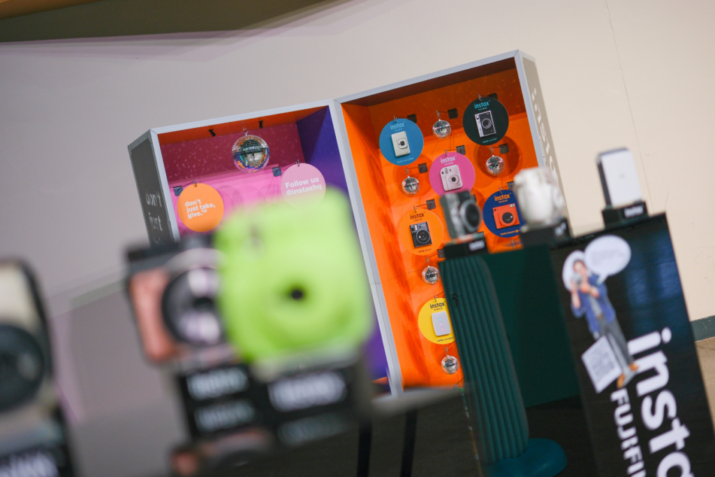 Catch instax™ this freshers' week at Freshers Festival in Glasgow, London and Manchester