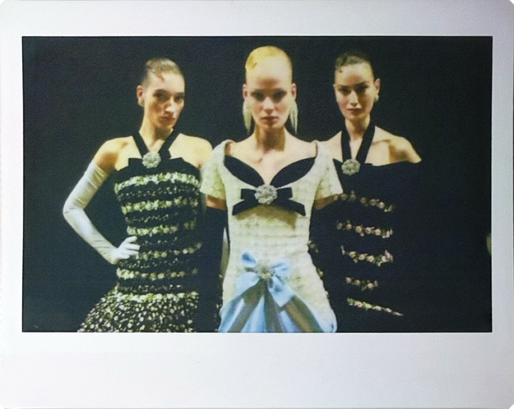 Behind the scenes at London Fashion Week with Richard Quinn and instax™ cameras