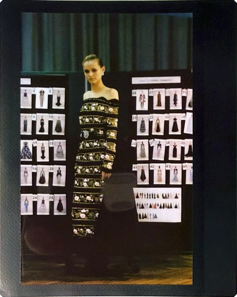 Richard Quinn x instax London Fashion Week